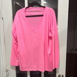 Lilly Pulitzer Pink Long Sleeve Tee